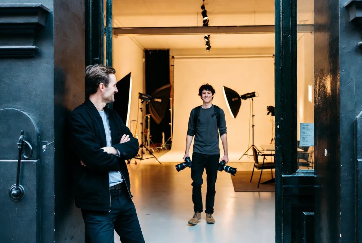 Moderne creatieve studio